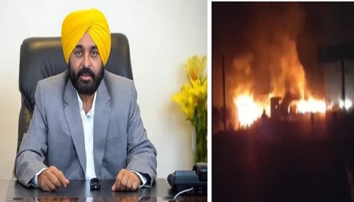 ਹੁਸ਼ਿਆਰਪੁਰ ‘ਚ ਦੇਰ ਰਾਤ LPG ਟੈਂਕਰ ‘ਚ ਬਲਾਸਟ, CM ਮਾਨ ਨੇ ਮ੍ਰਿਤਕਾਂ ਦੇ ਪਰਿਵਾਰਾਂ ਨੂੰ 2-2 ਲੱਖ ਦੇਣ ਦਾ ਕੀਤਾ ਐਲਾਨ
