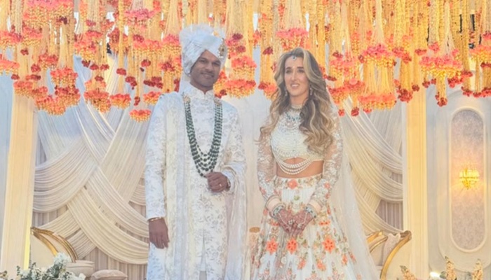 ਵਿਆਹ ਦੇ ਬੰਧਨ ‘ਚ ਬੱਝੇ ਸ਼ਿਖਰ ਧਵਨ ਤੇ ਸੋਫੀ ਸ਼ਾਈਨ, ਯੁਜਵੇਂਦਰ ਚਾਹਲ ਨੇ ਤਸਵੀਰਾਂ ਸਾਂਝੀਆਂ ਕਰਕੇ ਲਿਖਿਆ ਖਸ ਮੈਸੇਜ