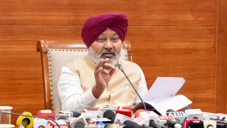 ‘ਆਪ’ ਸਰਕਾਰ ਅਧੀਨ ਪੰਜਾਬ ਮਾਲੀਆ ਵਿਕਾਸ ਵਿੱਚ ਚੋਟੀ ਦੇ 3 ਸੂਬਿਆਂ ‘ਚ ਸ਼ਾਮਲ, ਕਰ ਮਾਲੀਆ ਵਧ ਕੇ ਹੋਇਆ 57,919 ਕਰੋੜ ਰੁਪਏ : ਮੰਤਰੀ ਹਰਪਾਲ ਚੀਮਾ