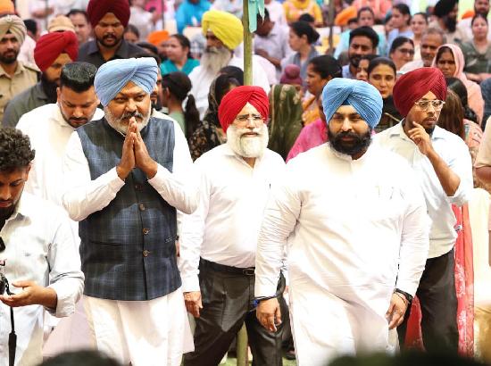 ਬਾਬਾ ਸਾਹਿਬ ਡਾ.ਭੀਮ ਰਾਓ ਅੰਬੇਡਕਰ ਦੇ ਦਰਸਾਏ ਮਾਰਗ ਤੇ ਚੱਲ ਰਹੀ ਆਮ ਆਦਮੀ ਪਾਰਟੀ ਦੀ ਸਰਕਾਰ- ਮੰਤਰੀ ਹਰਪਾਲ ਚੀਮਾ