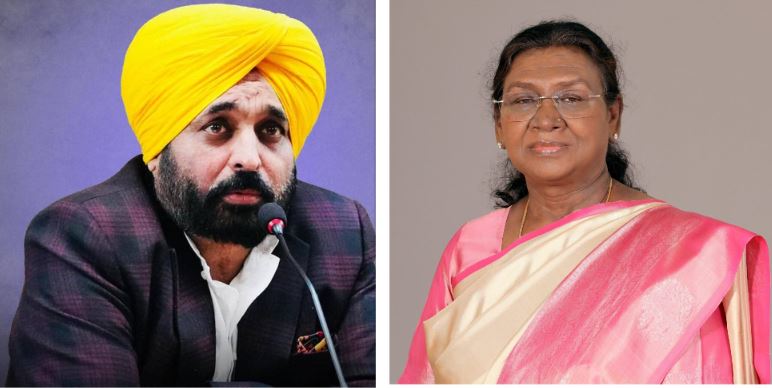 CM ਮਾਨ ਨੇ ਰਾਸ਼ਟਰਪਤੀ ਨਾਲ ਮੁਲਾਕਾਤ ਲਈ ਮੰਗਿਆ ਸਮਾਂ, ਸਾਰੇ MLA ਸਣੇ ਕਰਨਗੇ ਮੁਲਾਕਾਤ