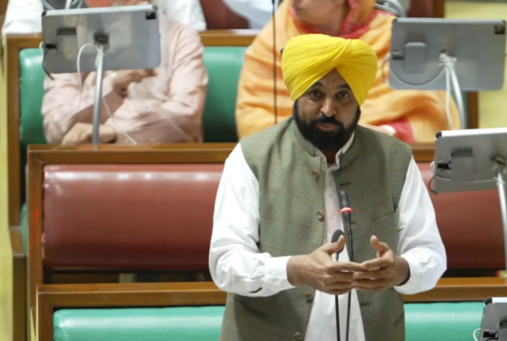 CM ਮਾਨ ਨੇ ਵਿਧਾਨ ਸਭਾ ‘ਚ ਜਾਗਤ ਜੋਤਿ ਸ੍ਰੀ ਗੁਰੂ ਗ੍ਰੰਥ ਸਾਹਿਬ ਜੀ ਸਤਿਕਾਰ ਸੋਧ ਬਿੱਲ (2026) ਕੀਤਾ ਪੇਸ਼