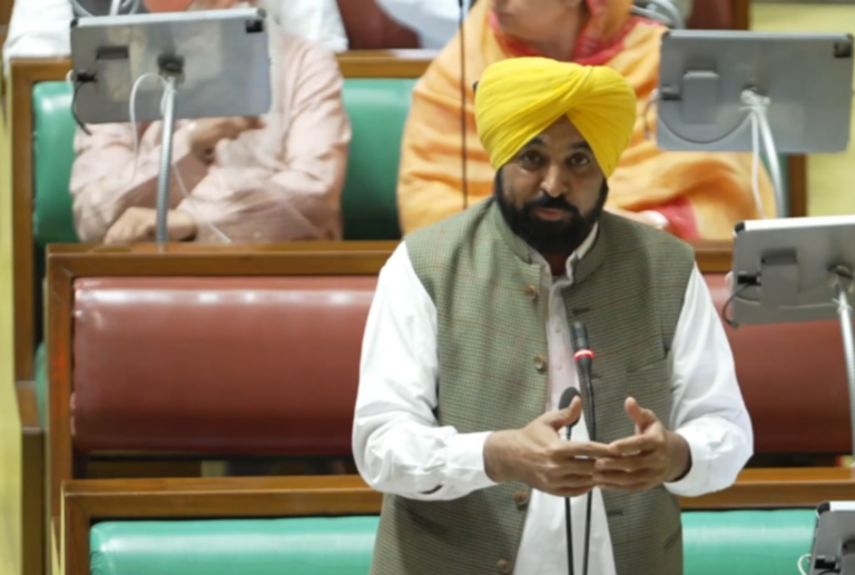 CM ਮਾਨ ਨੇ ਵਿਧਾਨ ਸਭਾ ‘ਚ ਜਾਗਤ ਜੋਤਿ ਸ੍ਰੀ ਗੁਰੂ ਗ੍ਰੰਥ ਸਾਹਿਬ ਜੀ ਸਤਿਕਾਰ ਸੋਧ ਬਿੱਲ (2026) ਕੀਤਾ ਪੇਸ਼